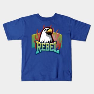 rebel eagle2 Kids T-Shirt